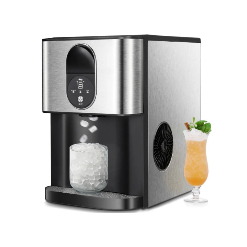 Countertop Ice Maker: Rapid Ice Production in 15 Minutes | Auto-Cleaning & Auto-Dispensing