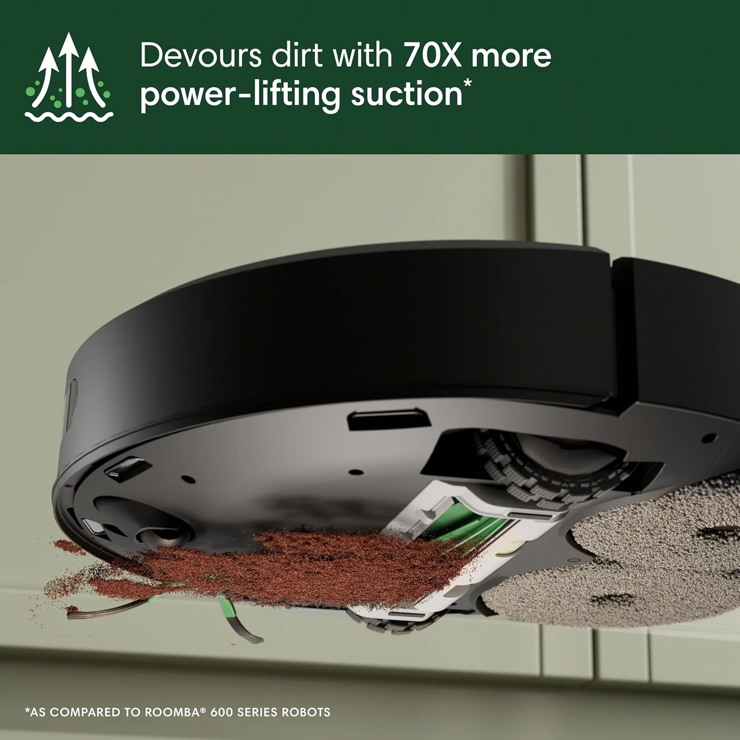 2in1 Vacuum & Mop Robot with AutoWash Dock