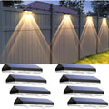 Solar Fence Lights Outdoor